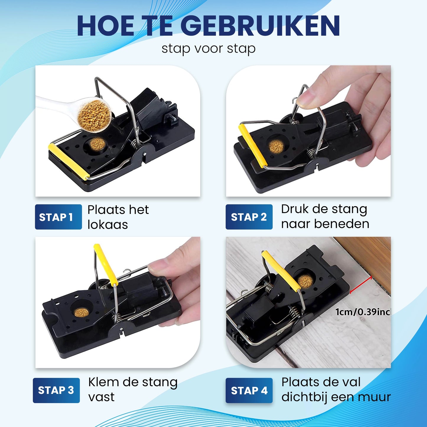 Altho Muizenval uitleg over hoe te gebruiken