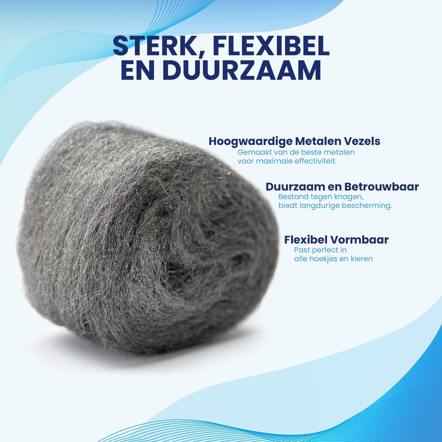 Altho Muizen Staalwol - 200 gram - Inclusief Schaartje
