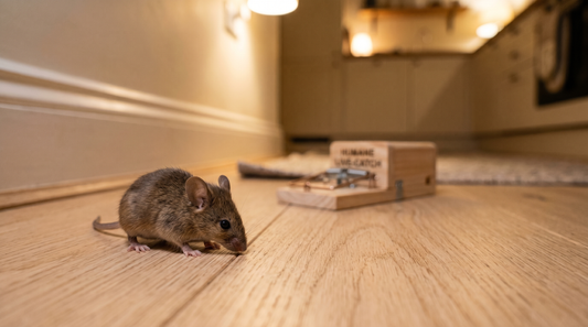 Muis in huis — kies een diervriendelijk alternatief voor lijmplankjes