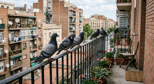 7 Duurzame Manieren om Duiven Milieuvriendelijk te Weren
