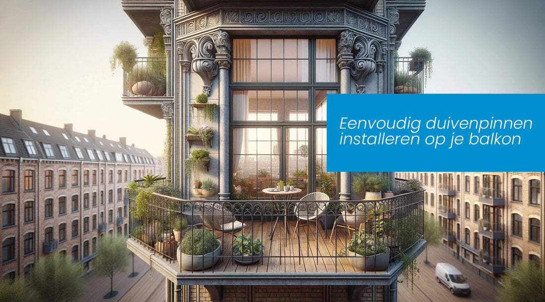 Weg met duiven: Eenvoudig duivenpinnen installeren op je balkon