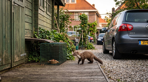 Hoe kies en zet je een levende martervangkooi?