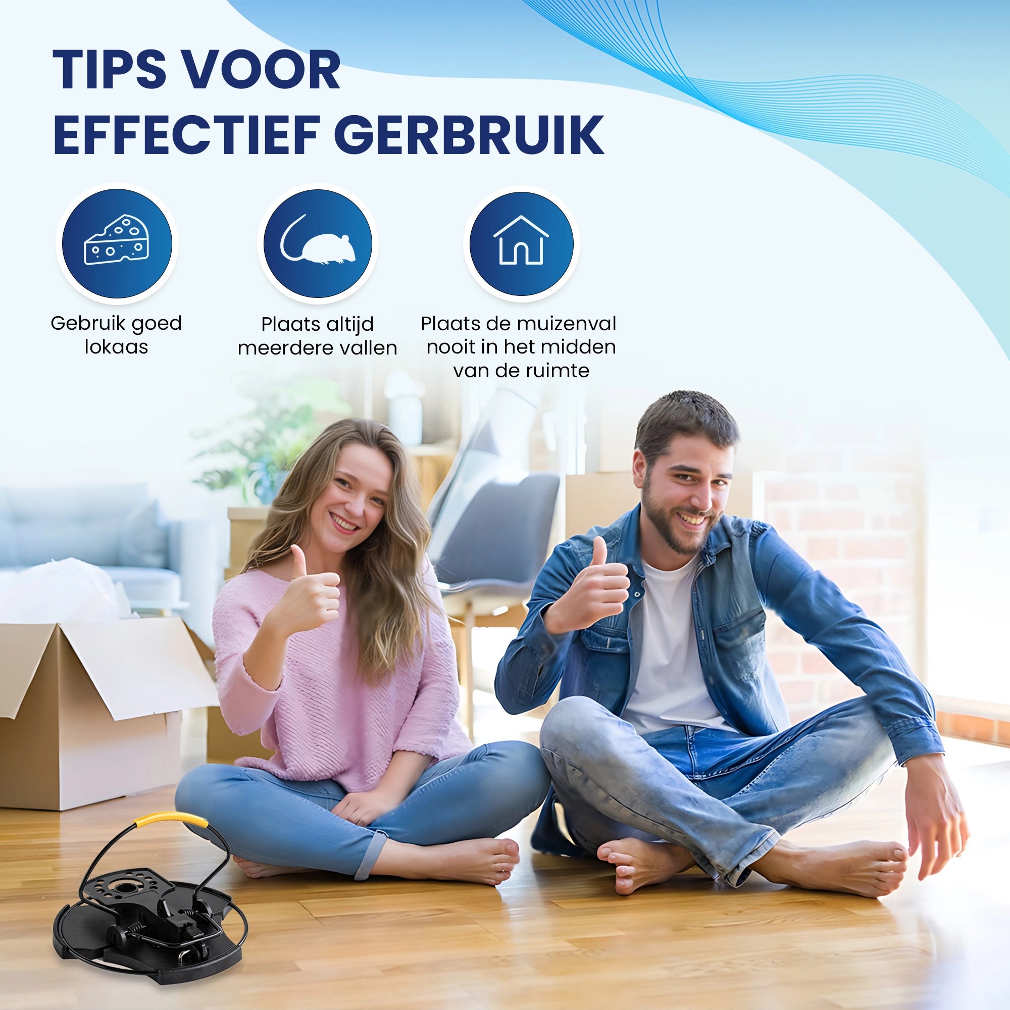 PROTECT HOME Elektronische Rattenval - Gifvrij En Veilig - Effectieve Rattenbestrijding
